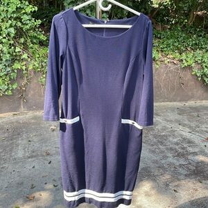 TALBOTS ponte knit dress